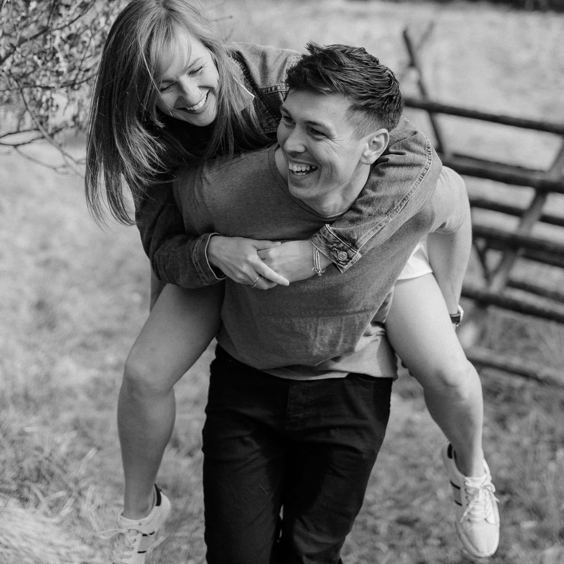 Otterburn Ranges Couple Shoot Engagement